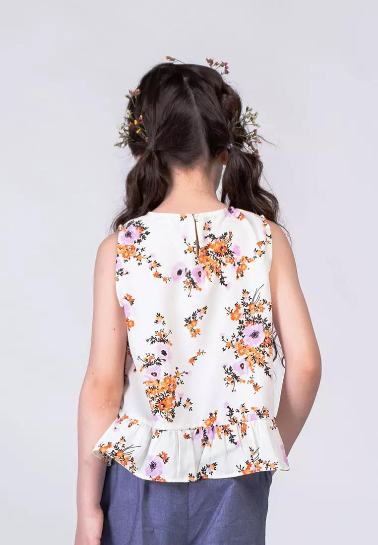 Treehouse Kids Heather Sleeveless Top for Girls