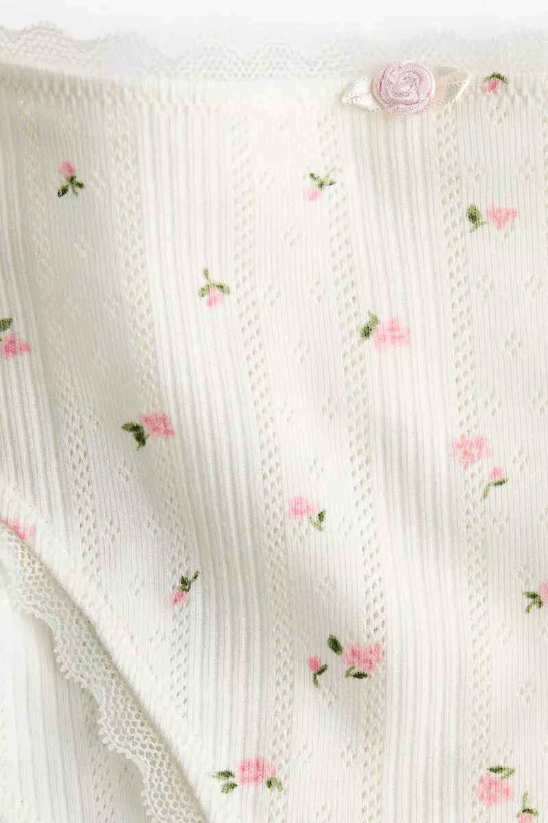 2-pack pointelle thong briefs