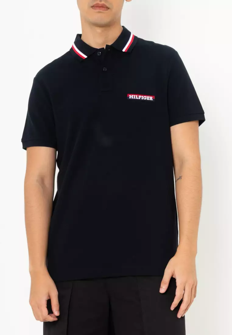 Hilfiger Tipped Polo Shirt - Tommy Mainline
