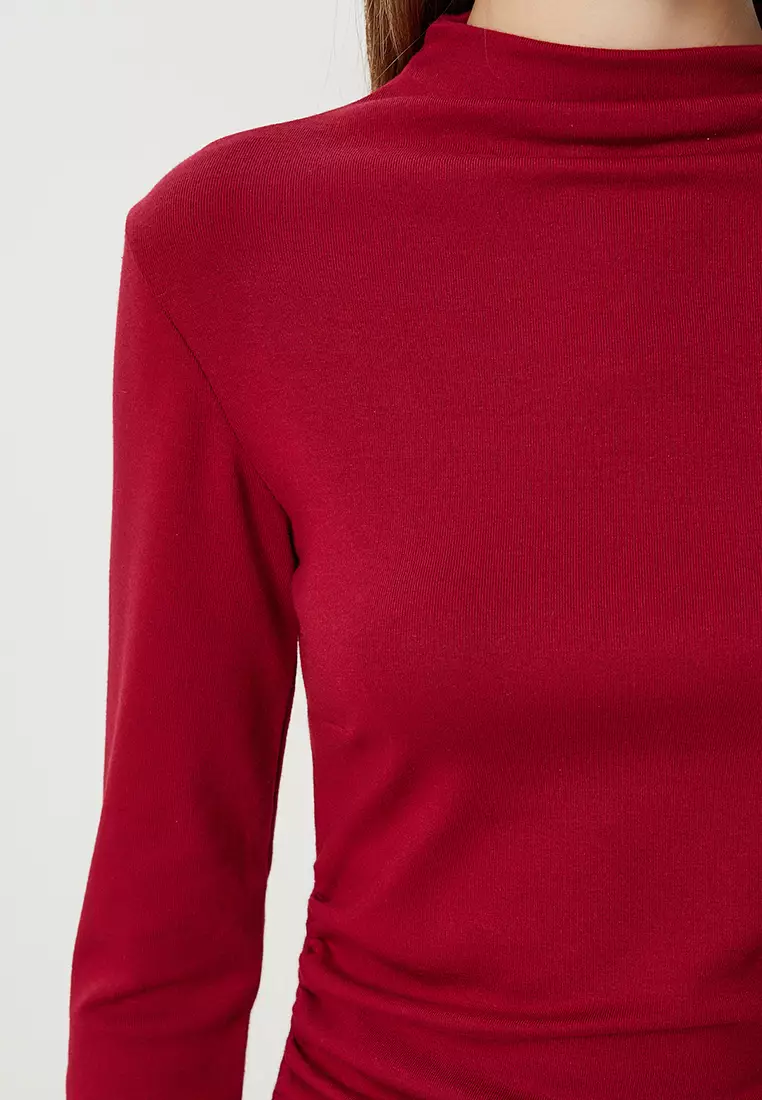 Ruched Mini Dress