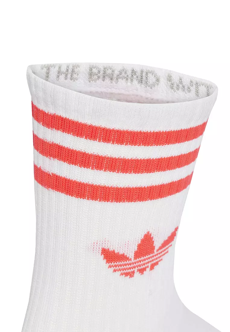 3-Stripes Crew Socks 3 Pairs