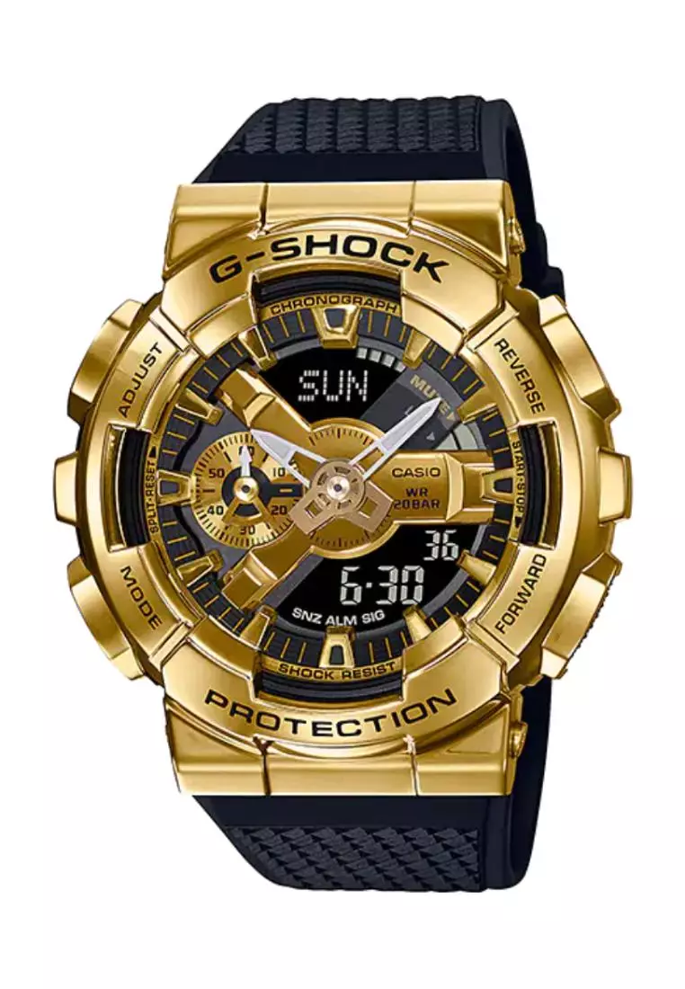 Buy Casio Casio G-Shock Gold Dial Black Resin Strap Men