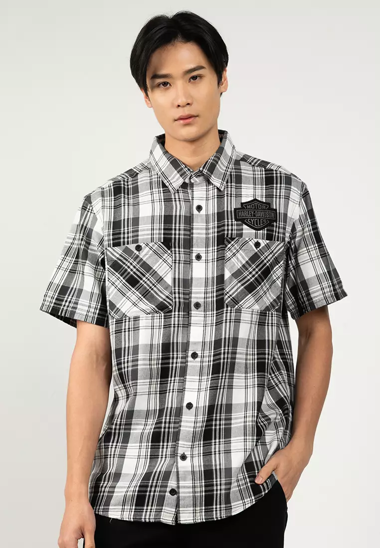 Harley-Davidson® Bar & Shield Plaid Shirt