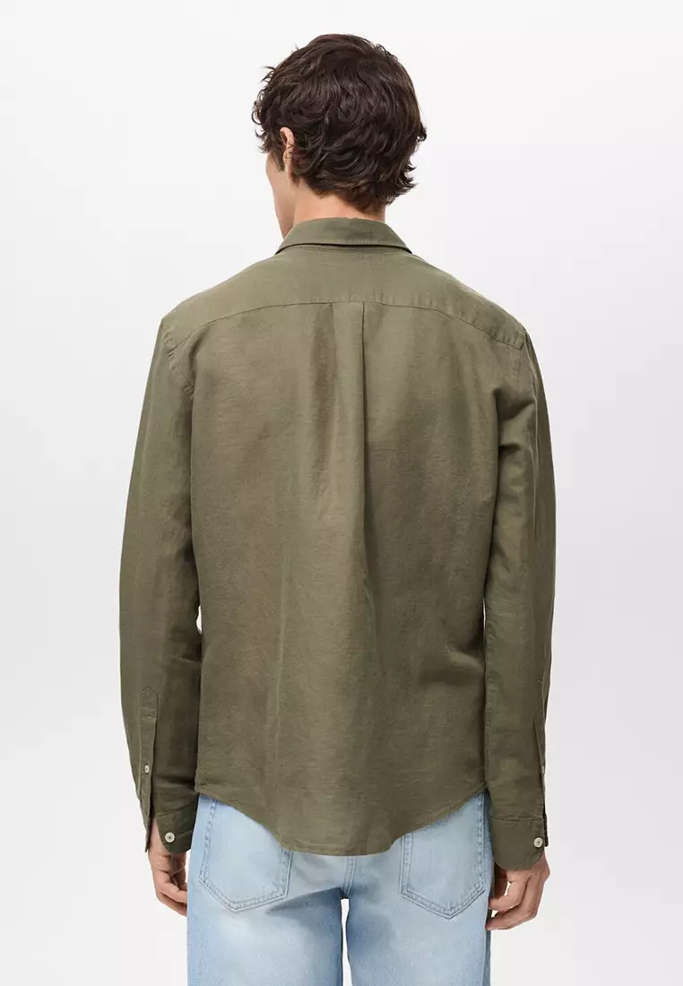 Classic-Fit Linen Shirt