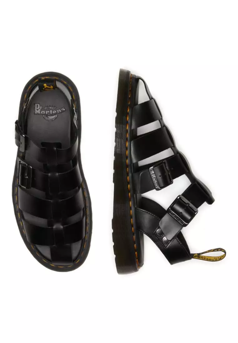 Dr marten patent on sale sandals