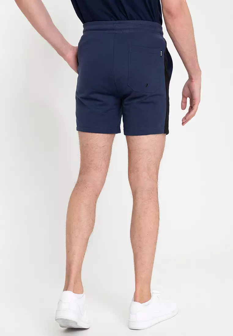 Navy blue jogger 2025 shorts