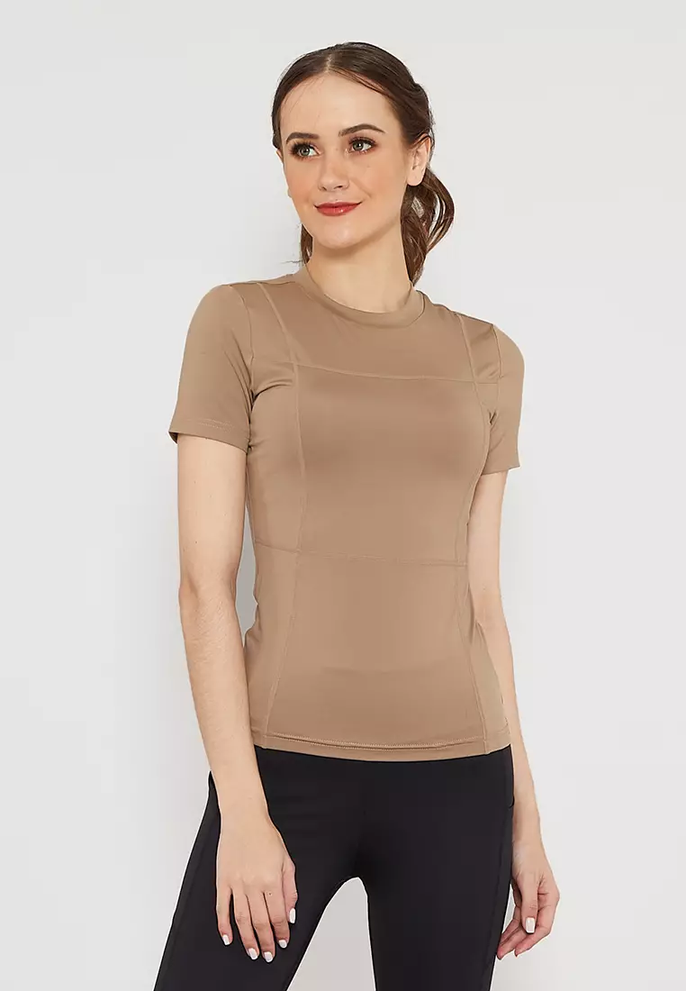 Buy Danskin Fair Fit Short Sleeve Shirt Women Activewear 2024