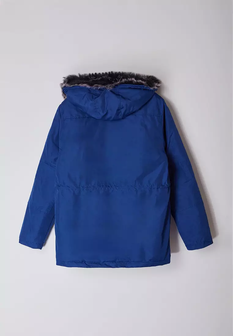 Saks Regular Fit Winter Parka Windbreaker Jacket TMNAW25MO00023