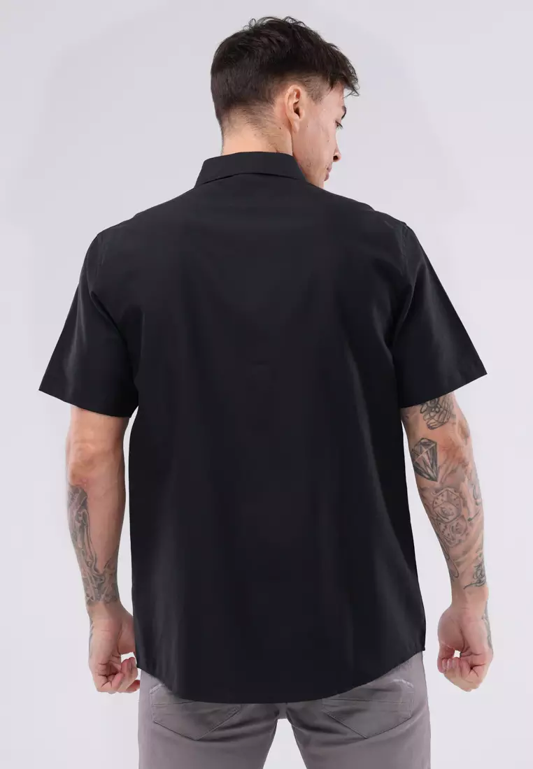 Woven Polo Short Sleeve