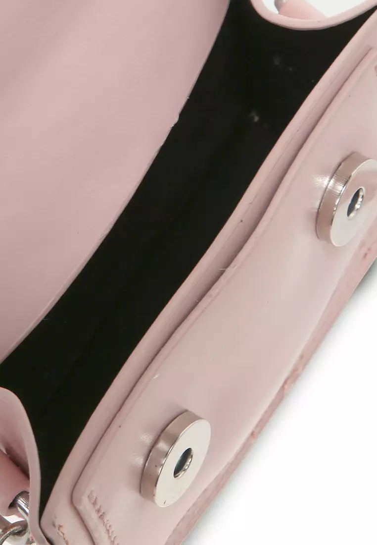 Tas Slempang Cute Design Simple Slingbags Wanita Premium Quality - Pink