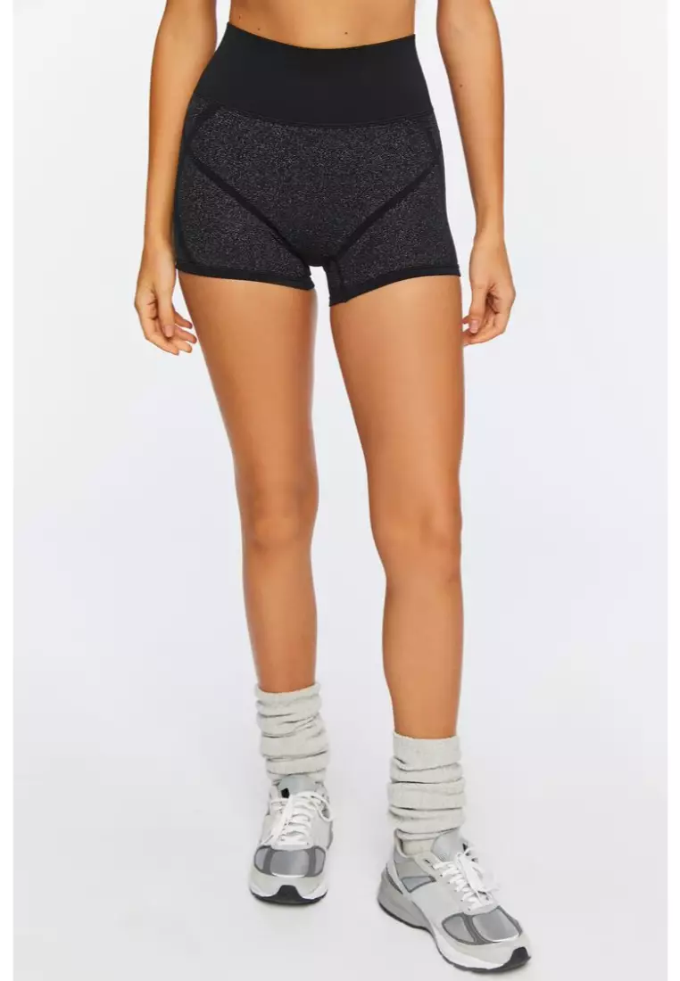 Buy FOREVER 21 Active Seamless Glitter Biker Shorts 2024 Online