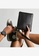 Status Anxiety black Status Anxiety Fixation Italian Leather Clutch - Black 27134ACCFCD874GS_5