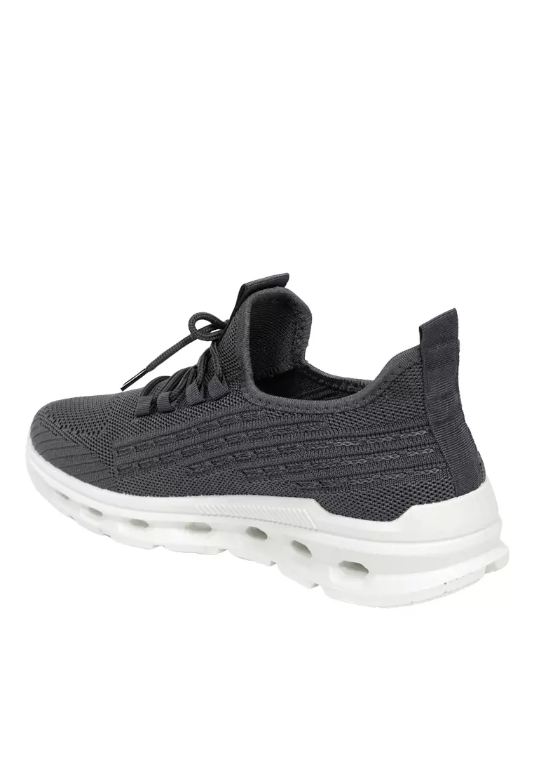 Dr. Kevin Sepatu Sport Pria Men Sneakers Sekolah Flyknit Tali 889-067