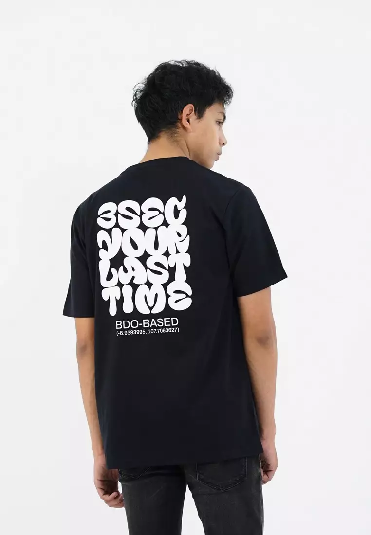 3Second Men's T-Shirt Short Sleeve Regular Fit Cotton Darry C341224