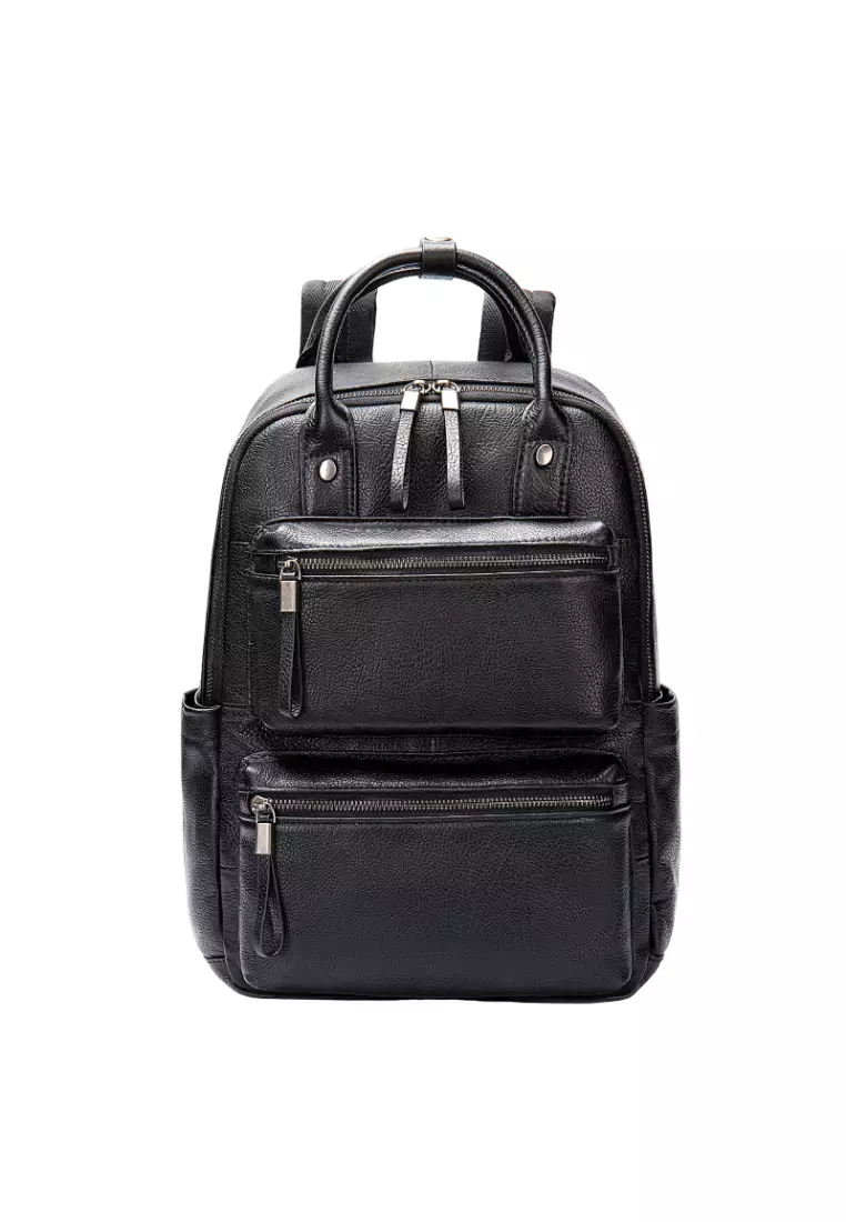 Buy Lara Men's Genuine Leather Backpack First Layer Cowhide Men's