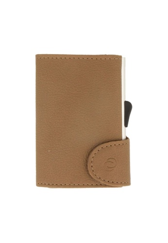 C-Secure brown C-Secure PU Leather Wallet (1728) - Khaki Brown 97AB8ACDE00B51GS_1