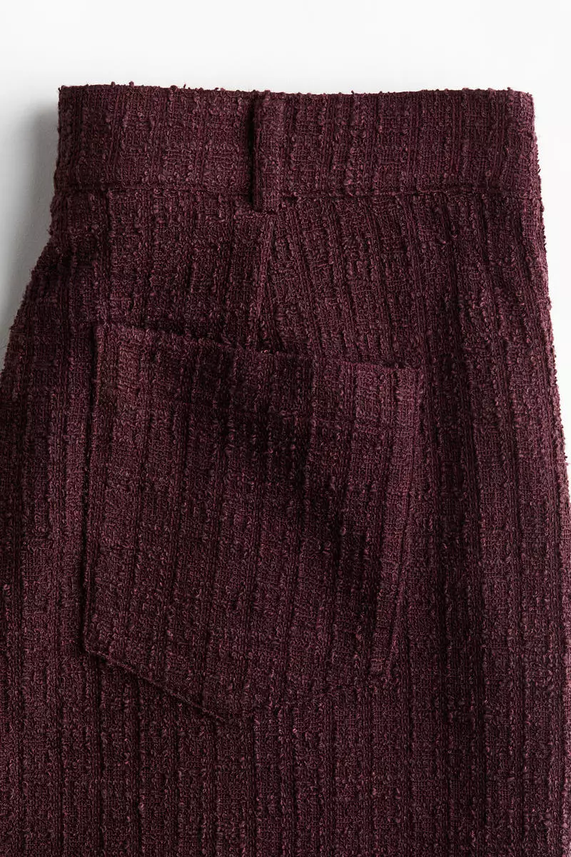 Bouclé trousers
