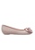 Halo pink Bow Waterproof Jelly Flats Shoes DBF7BSH532261BGS_1