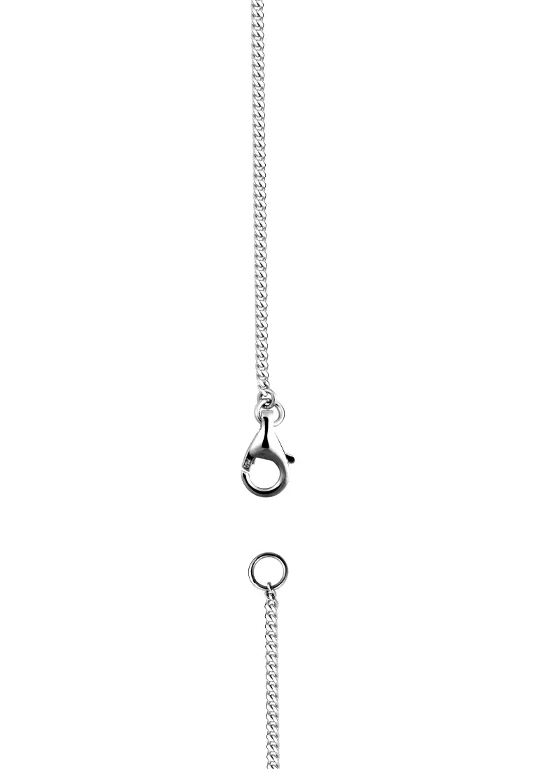0.50ct Six-Prong Lab Grown Diamond D/E-VVS/VS Solitaire Pendant Necklace in 18K White Gold