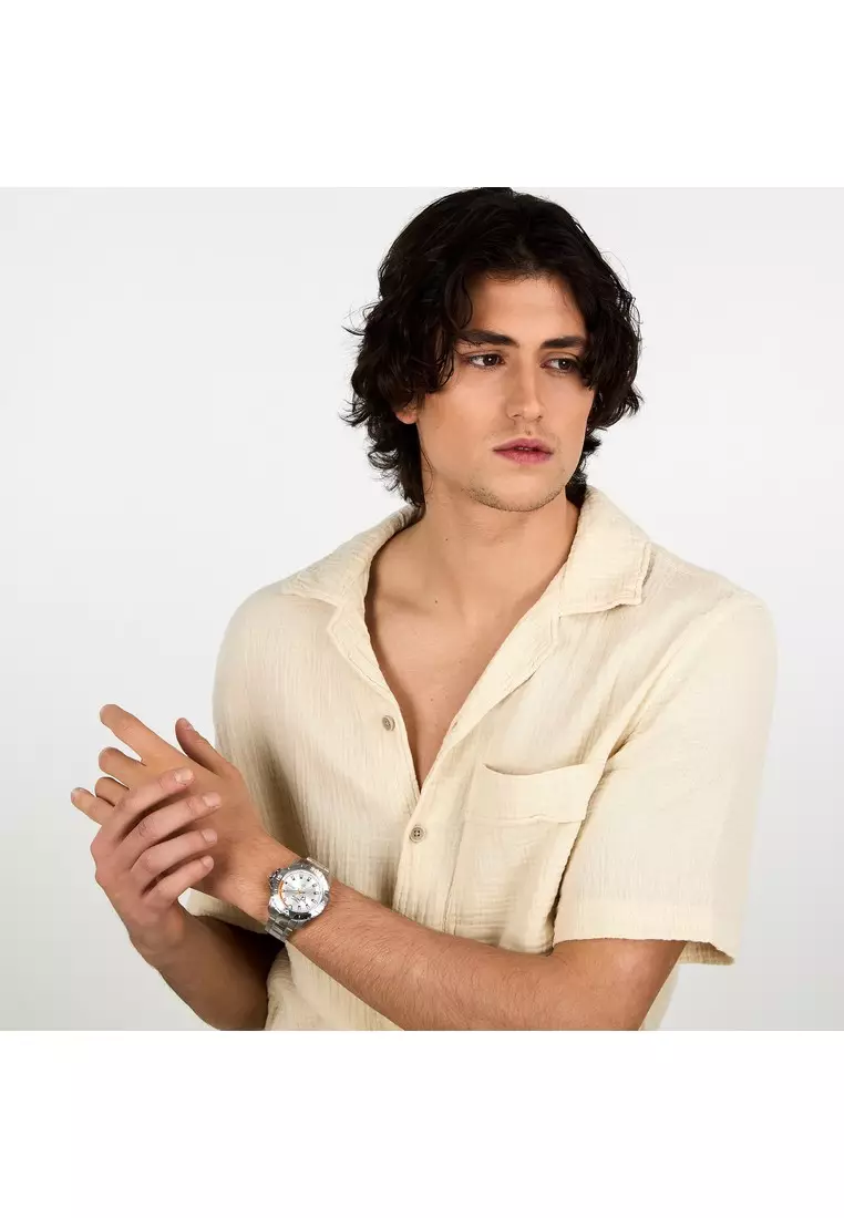 Sector Legend 43mm Men's Automatic Silver Watch R3223135007