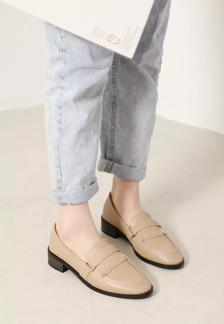 Tassel Leather Loafers TH128-1