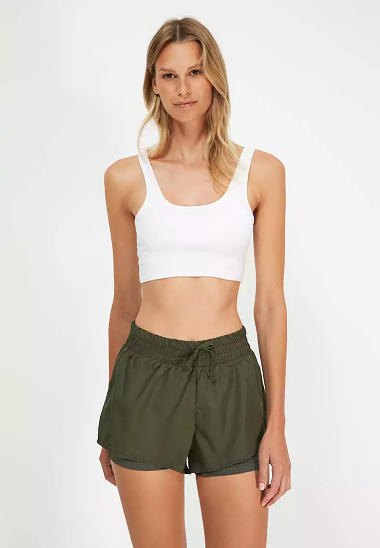 Parachute Fabric 2 Layer Sports Shorts