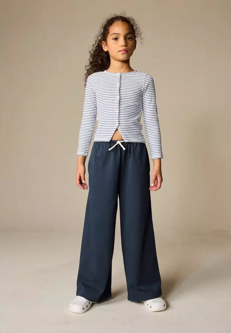 Long Sleeve Ribbed Cardigan