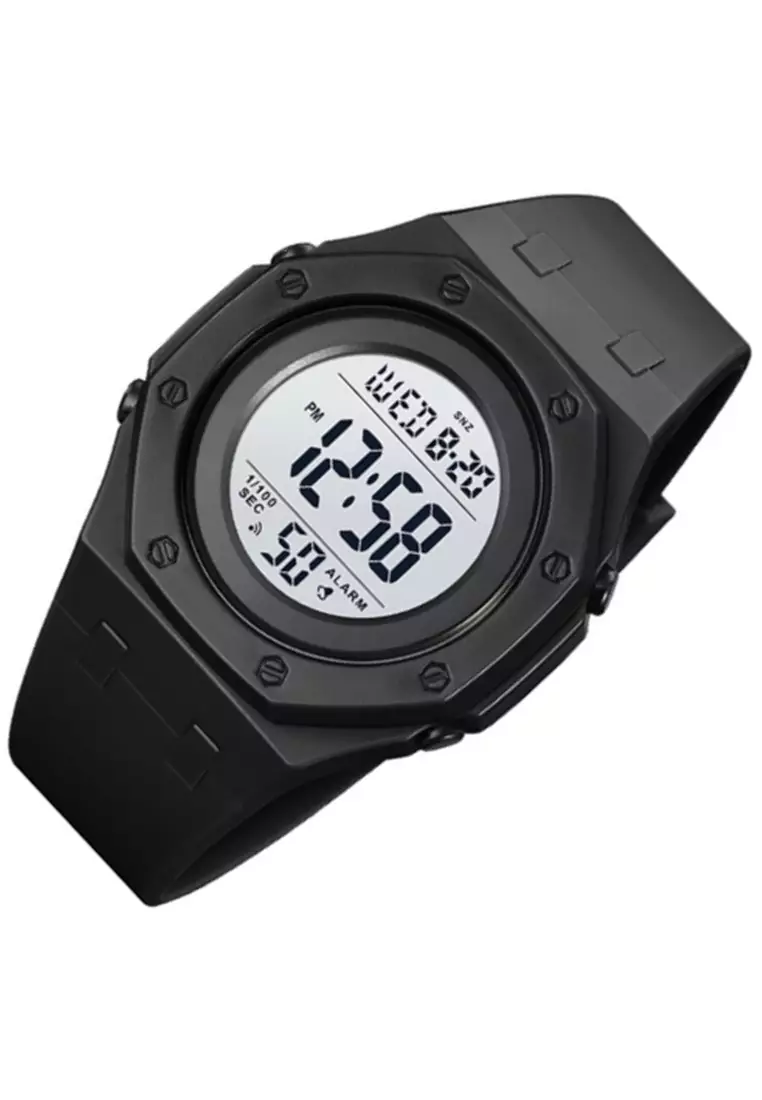 Jam Tangan Digital Pria Waterproof Many Function Strap Tali Material Silicone IR92 ORIGINAL