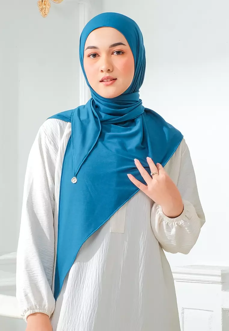 HIJAB INSTAN ZYANA - TURQUOISE