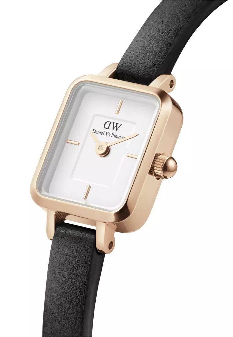 Quadro Mini Sheffield Rose Gold 玫瑰金色 女士手錶 時尚手錶 - DW官方正品