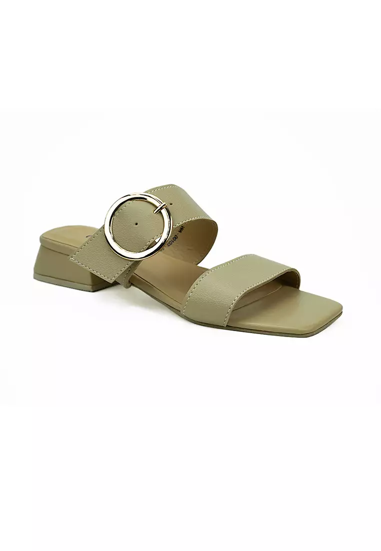 Discount on Cardam's Lifestyle  shoes - SKU: Eclb Wa 00103 Beige Heeled Sandals