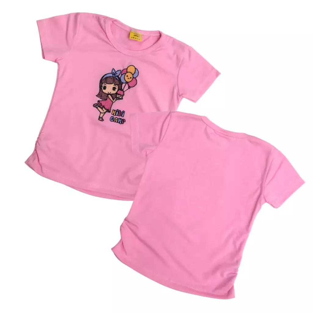 Kibi Kaos Anak Perempuan Bordir Character 10608417