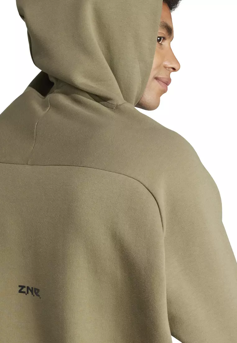 Womens adidas khaki hoodie sale