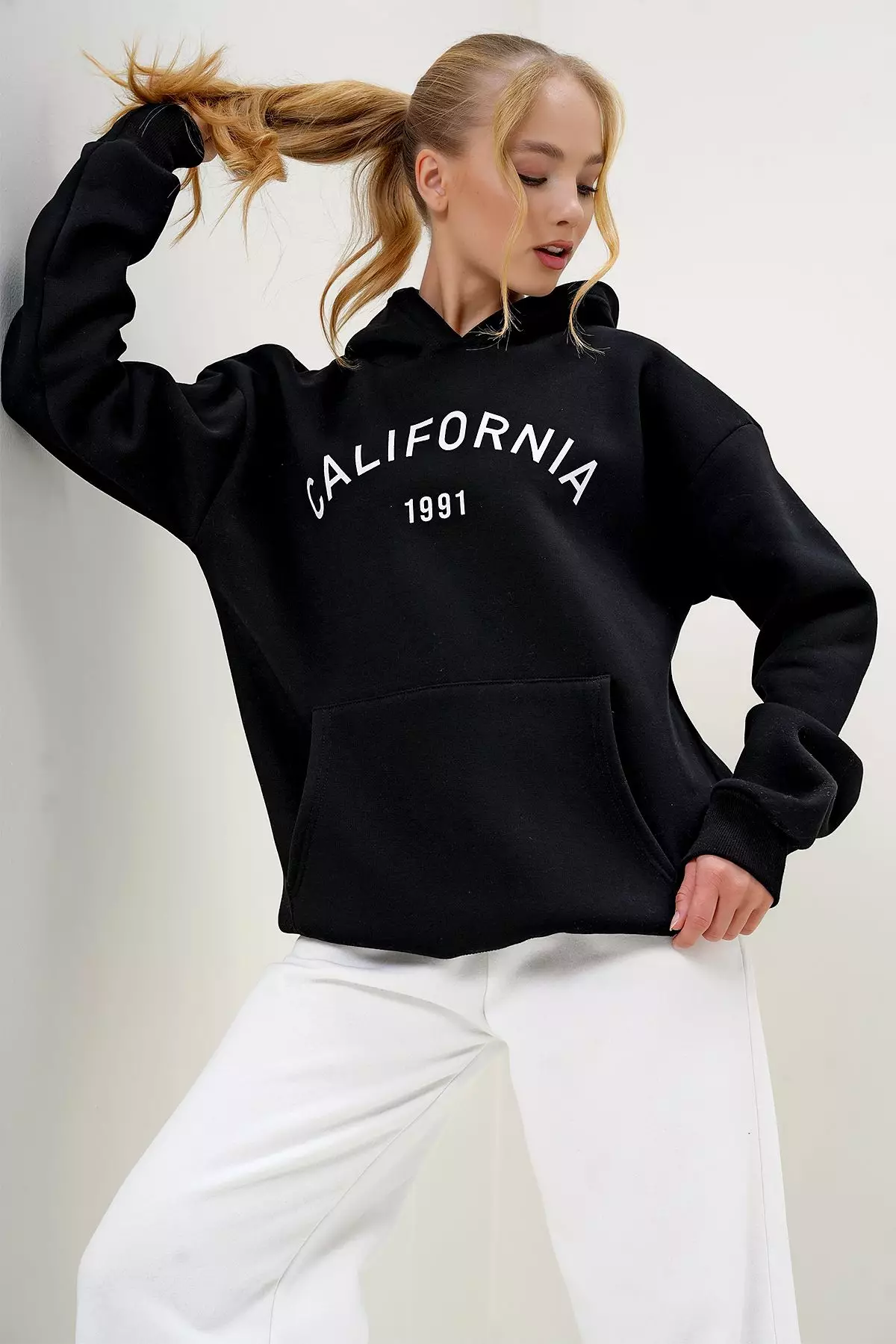 Printed Hoodie