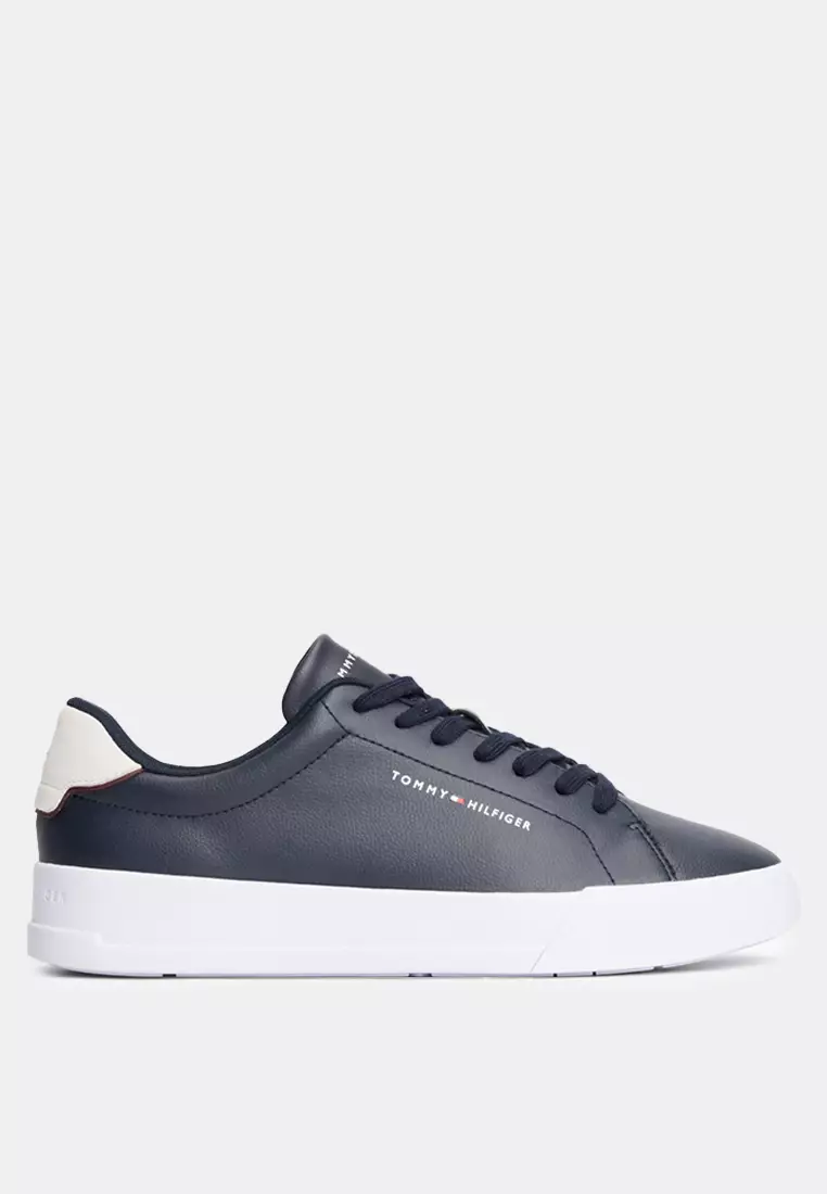 Court Leather Sneakers - Tommy Mainline