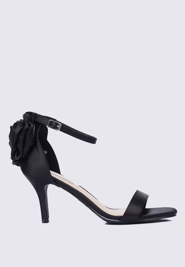 Discount on My Ballerine  shoes - SKU: My Ballerine Roxanne Comfy Heels In Black