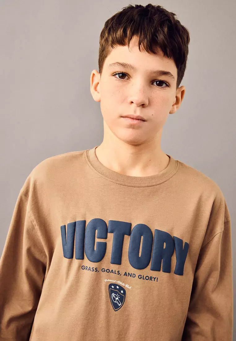 Printed Cotton-Blend T-Shirt