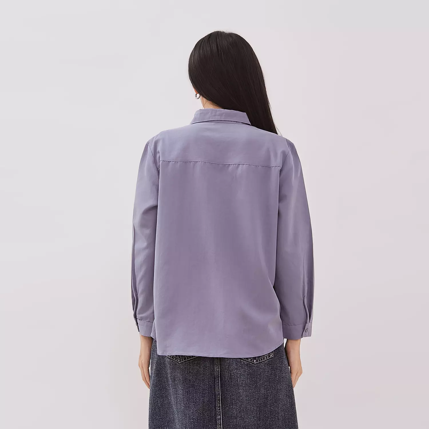 DUST Kemeja Pritha Biru Comfease (D.116469)