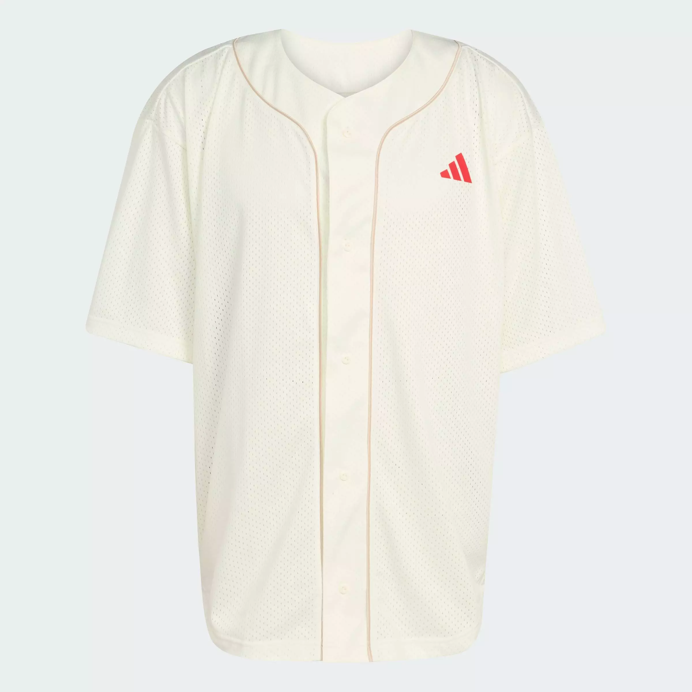 Buy ADIDAS Lifestyle STADIUM MESH BASEBALL SHIRT Men White JZ6926