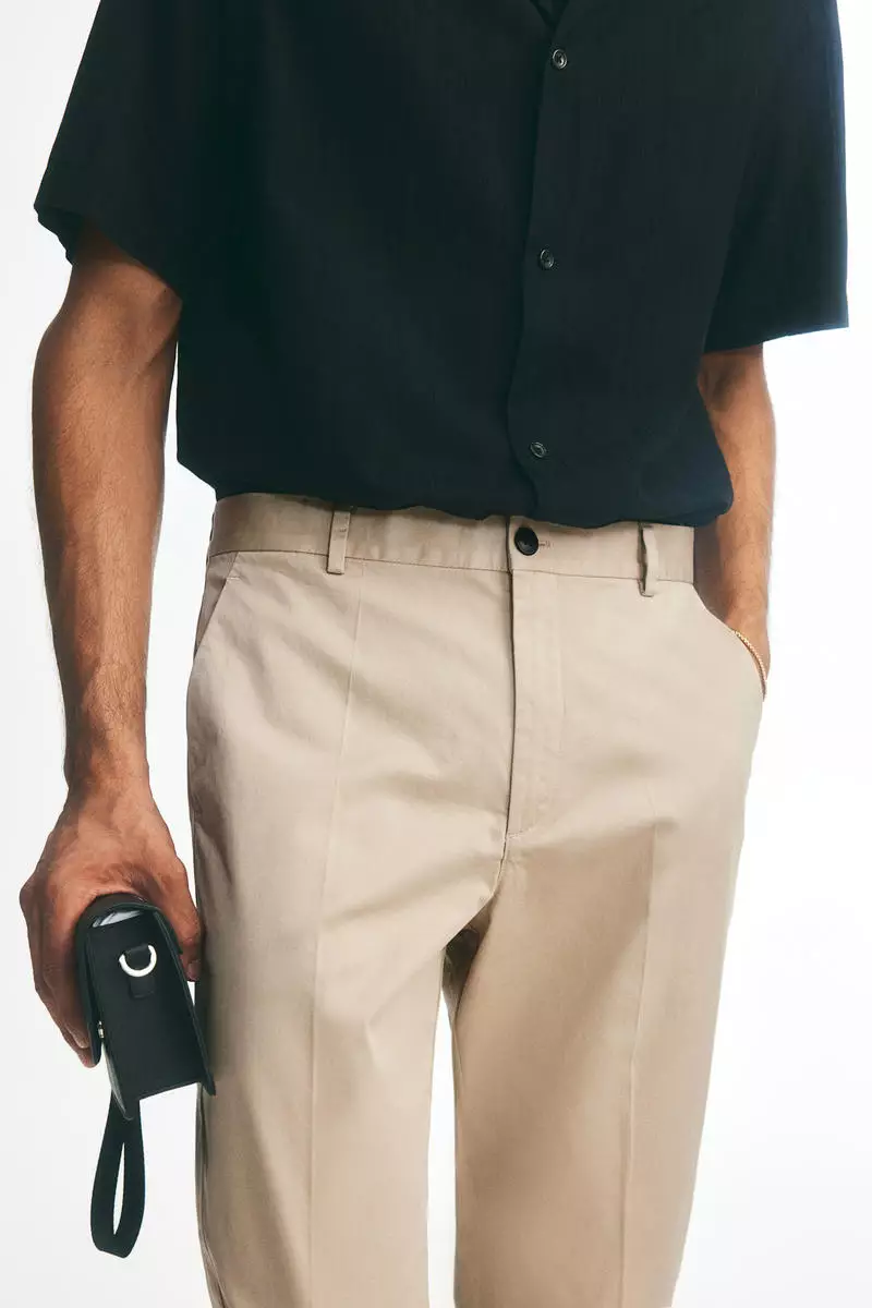 Slim Fit Twill trousers