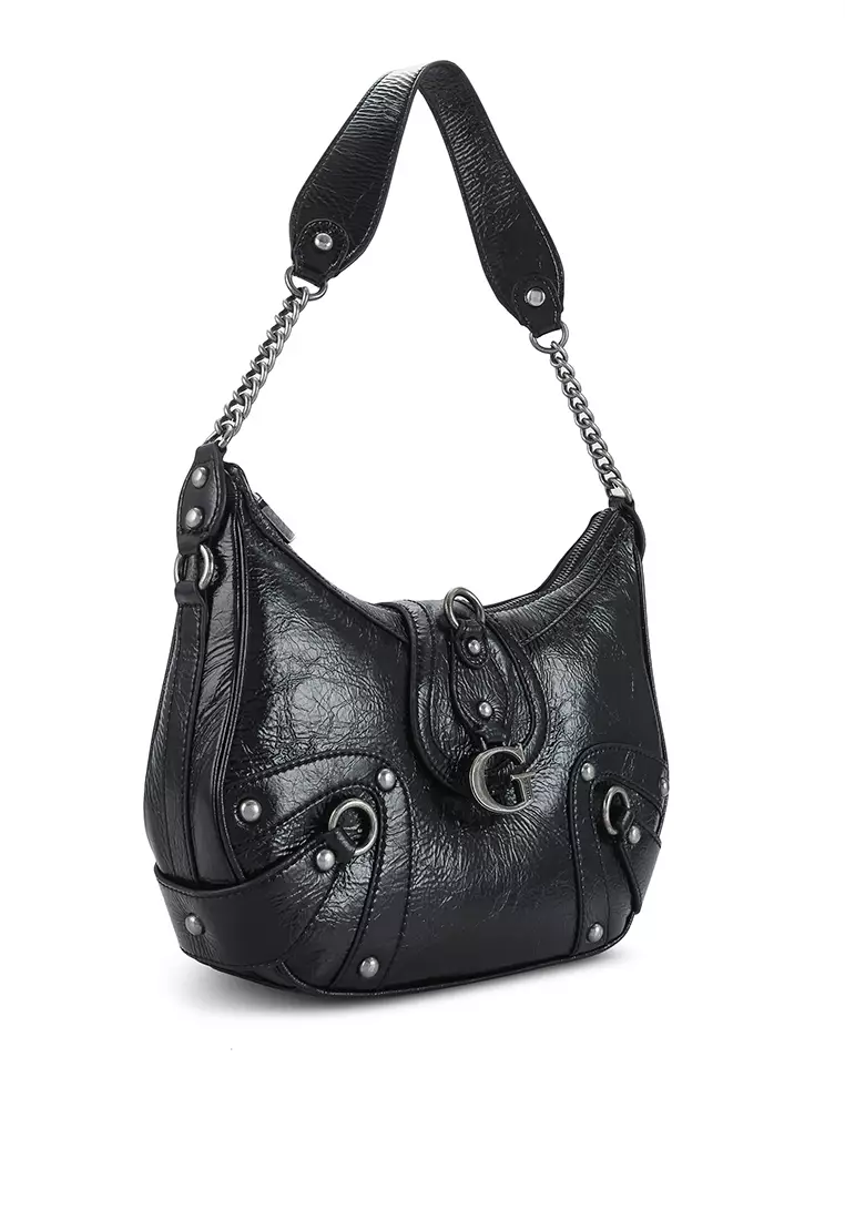 Guess hobo cheap bag black