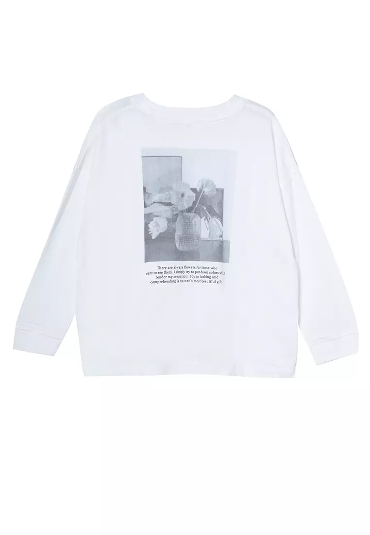 Printed Long Sleeve Shirt