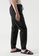COS black Slim-Fit Drawstring Cuffed Trousers E7807AAF6B63FBGS_3