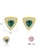 SUNRAIS gold High quality Silver S925 golden triangle earrings CD3D6ACA0D8E03GS_4