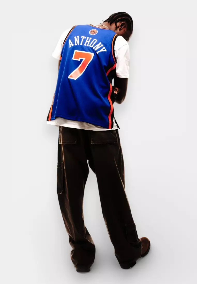 #7 Carmelo Anthony 2010 New York Knicks  Swingman Basketball Jersey