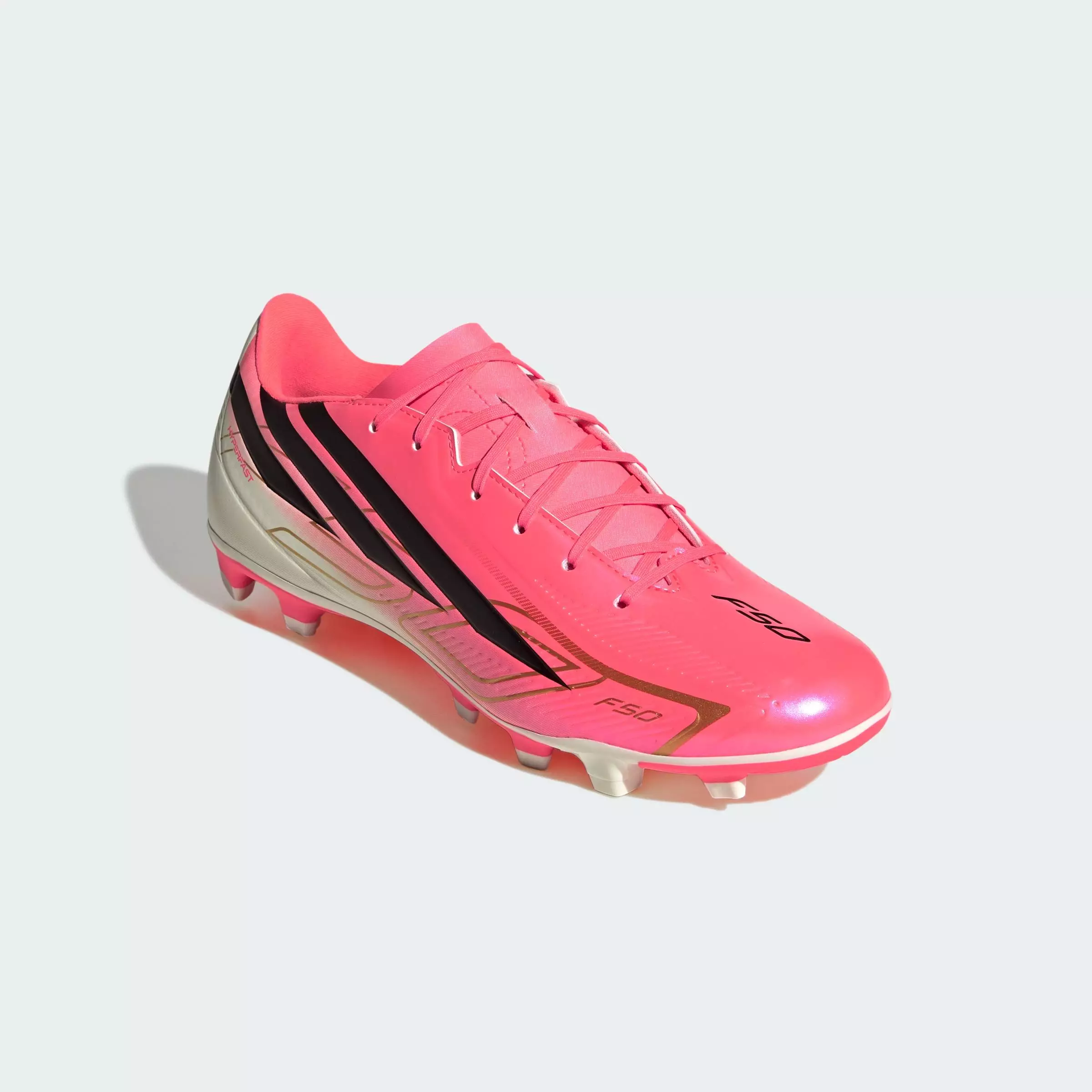 Football F50 HYPERFAST CLUB Firm Ground / Multi Ground Football Boots Unisex Pink IH9375