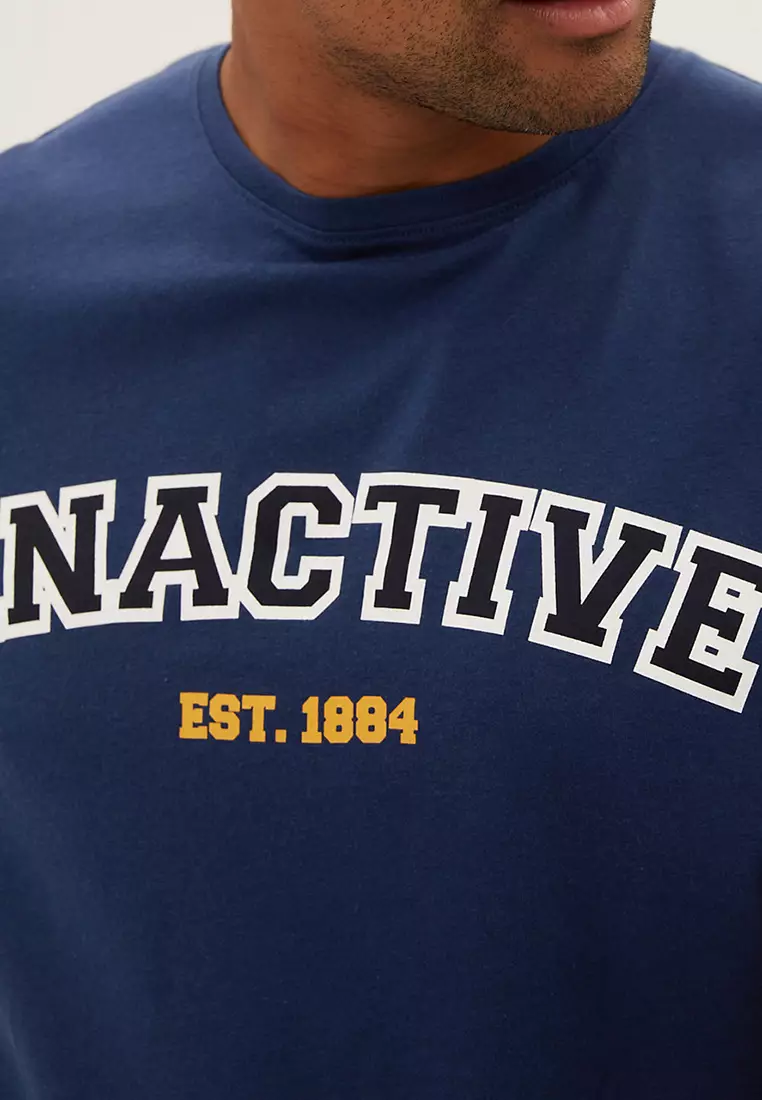 Pure Cotton Inactive Slogan Loungewear Top