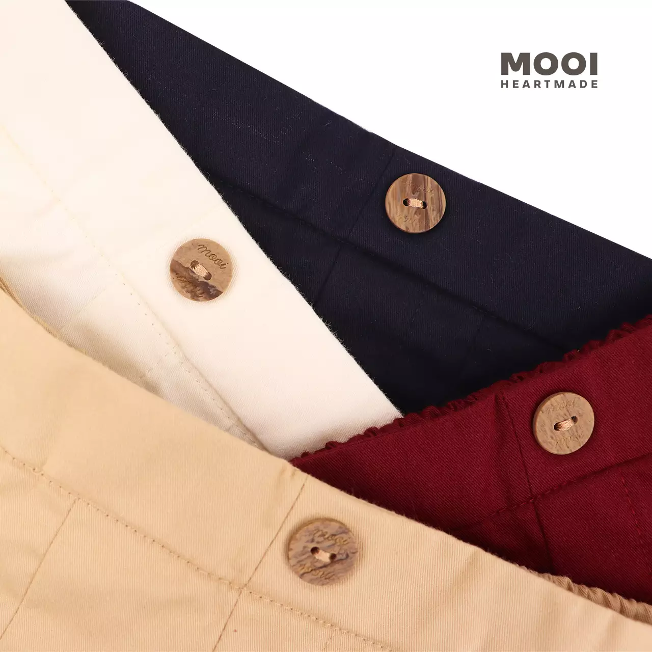 Mooi Rok Anak Perempuan Serena Skort Pants - Off White