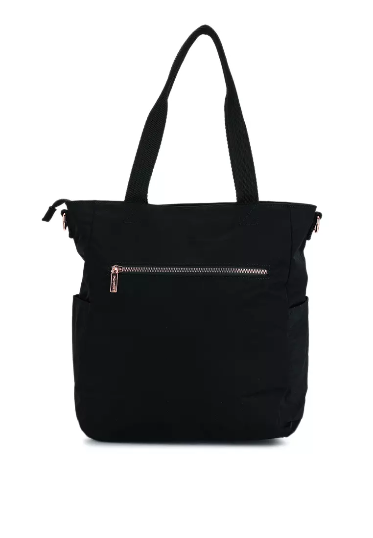 Rose Gold Series Crinkle Nylon Tote Bag