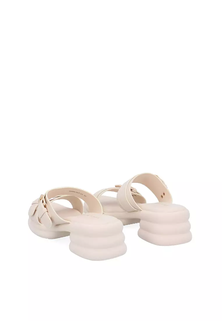 Beige CR Isla Duo-Strap Sandals